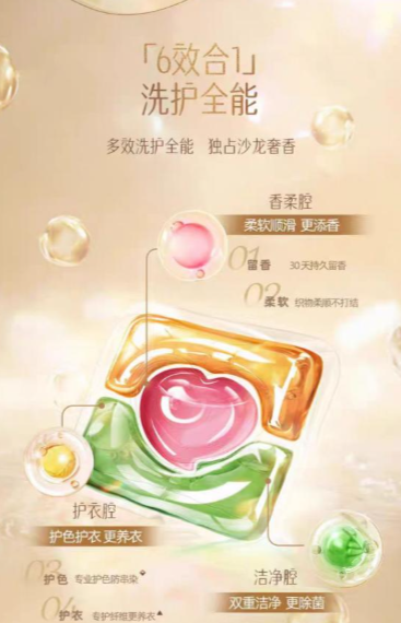 氛立白沙龙香氛洗衣凝珠让家务更有仪式感AG真人澳门百家家乐一颗搞定洗衣与香