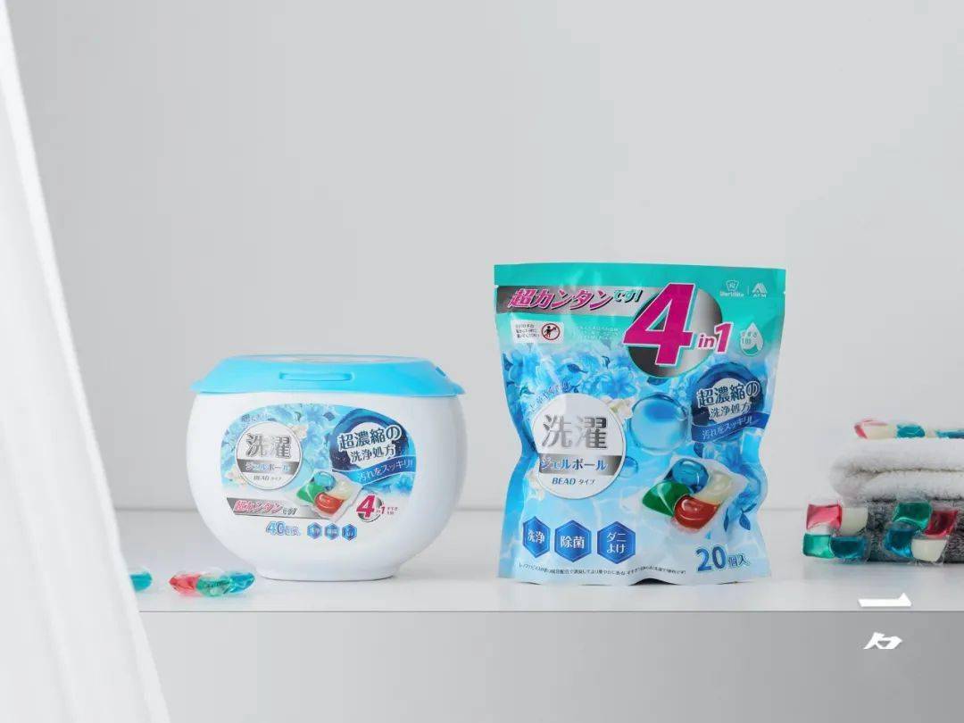 一颗即可洁净衣物、除菌除螨、柔顺留香AG真人试玩平台8倍浓缩4色洗衣凝珠(图11)